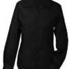 Werbeartikel Damen Bluse Promotion longsleeved - black