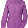 Werbeartikel Damen Bluse Promotion longsleeved - purple