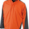 Allwetterjacken James Nicholson - pop orange/black