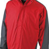 Allwetterjacken James Nicholson - red/black