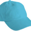 6 Panel Raver Cap James & Nicholson - turquoise