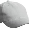 6 Panel Softlining Raver Cap James & Nicholson - lightgrey