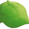 6 Panel Softlining Raver Cap James & Nicholson - limegreen