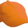 6 Panel Softlining Raver Cap James & Nicholson - orange