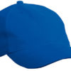 6 Panel Softlining Raver Cap James & Nicholson - royal