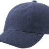 Turned 6 Panel Cap Laminated James & Nicholson - navy