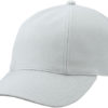 Turned 6 Panel Cap Laminated James & Nicholson - lightgrey