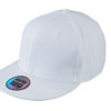 6 Panel Pro Cap Style James & Nicholson - white white