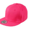 6 Panel Pro Cap Style James & Nicholson - red red