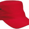 Military Cap James & Nicholson - red