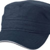 Military Sandwich Cap James & Nicholson - navy white