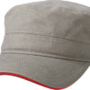 Military Sandwich Cap James & Nicholson - olive red