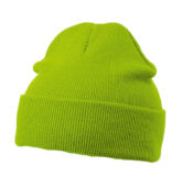 Knitted Cap James & Nicholson - limegreen