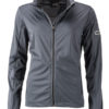 Ladies' Sports Softshell Jacket James & Nicholson - titan black