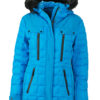 Ladies Wintersport Jacket James & Nicholson - aqua black