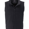 Mens Promo Softshell Vest James & Nicholson - black black