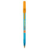 BiC Round Stic Kugelschreiber - gefrostet blau