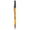 BiC Round Stic Kugelschreiber - gefrostet orange