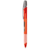 BiC Media Clic Grip Kugelschreiber - gefrostet rot