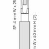 BiC Pivo Clip - Standbogen
