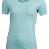 Ladies Basic T Shirt Damenshirt - mint