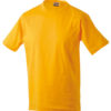 Kinder T-Shirt Junior Basic-T-Shirt US BASIC - gold yellow