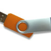 USB Stick Twister ohne Schlüsselring - orange PMS 021C