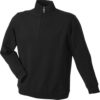 Werbeartikel Sweater Zip - black