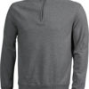 Werbeartikel Sweater Zip - sportsgrey