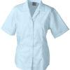 Werbemittel Bluse Business kurzarm - lightblue