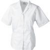 Werbemittel Bluse Business kurzarm - white