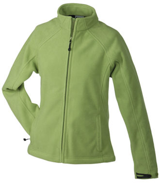 Werbeartikel Jacke Ladies Bonded Fleece - green/navy