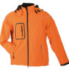 Softshelljacke Winter Jacket Men - orange