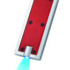 Werbeartikel LED Schlüssellicht - Schlüssellicht inrot/silberfarben