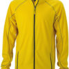 Werbeartikel Fleece Jacke Structure - yellow/carbon