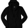 Mikro Fleece Zip Hooded Jacket - black