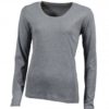 Damen Shirt Long-Sleeved - grey heather
