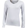 Damen Shirt Long-Sleeved - white