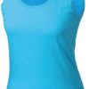 Damen Top Tank James Nicholson - turquoise