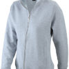 James Nicholson Damen Sweatjacke - greyheather