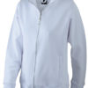 James Nicholson Damen Sweatjacke - white
