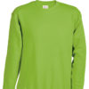 Sweatshirt Heavy James Nicholson - limegreen