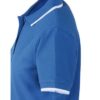 Ladies Tipping Polo - royal white