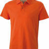 Werbetextilien Tight Fit Polo Vintage - darkorange