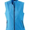 Ladies Softshell Vest - azur