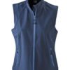 Ladies Softshell Vest - navy