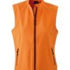 Ladies Softshell Vest - orange