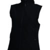 Bodywarmer Softshell Weste Ladies - black