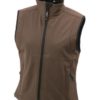 Bodywarmer Softshell Weste Ladies - brown