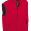 Wattierte Weste mit Innenfutter aus Microfleece - red